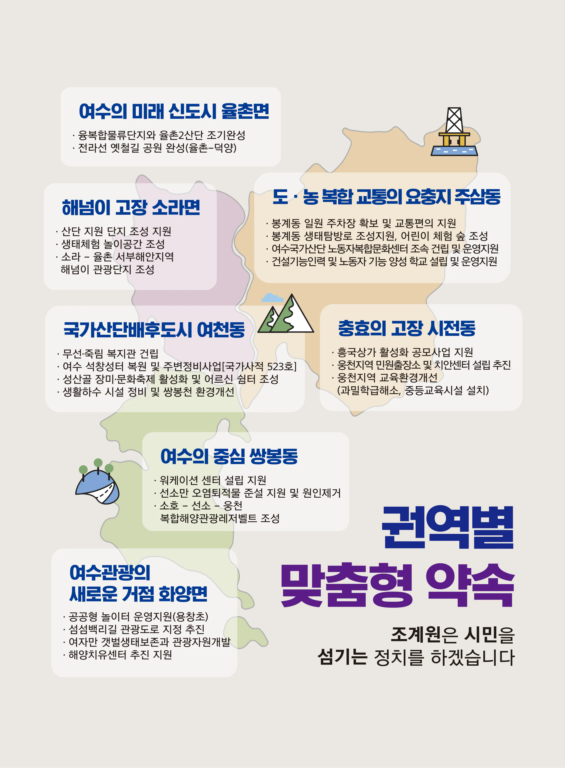 조계원 후보 (전남 여수시을) 2024년 제22대 국회의원선거 선거공보 7면