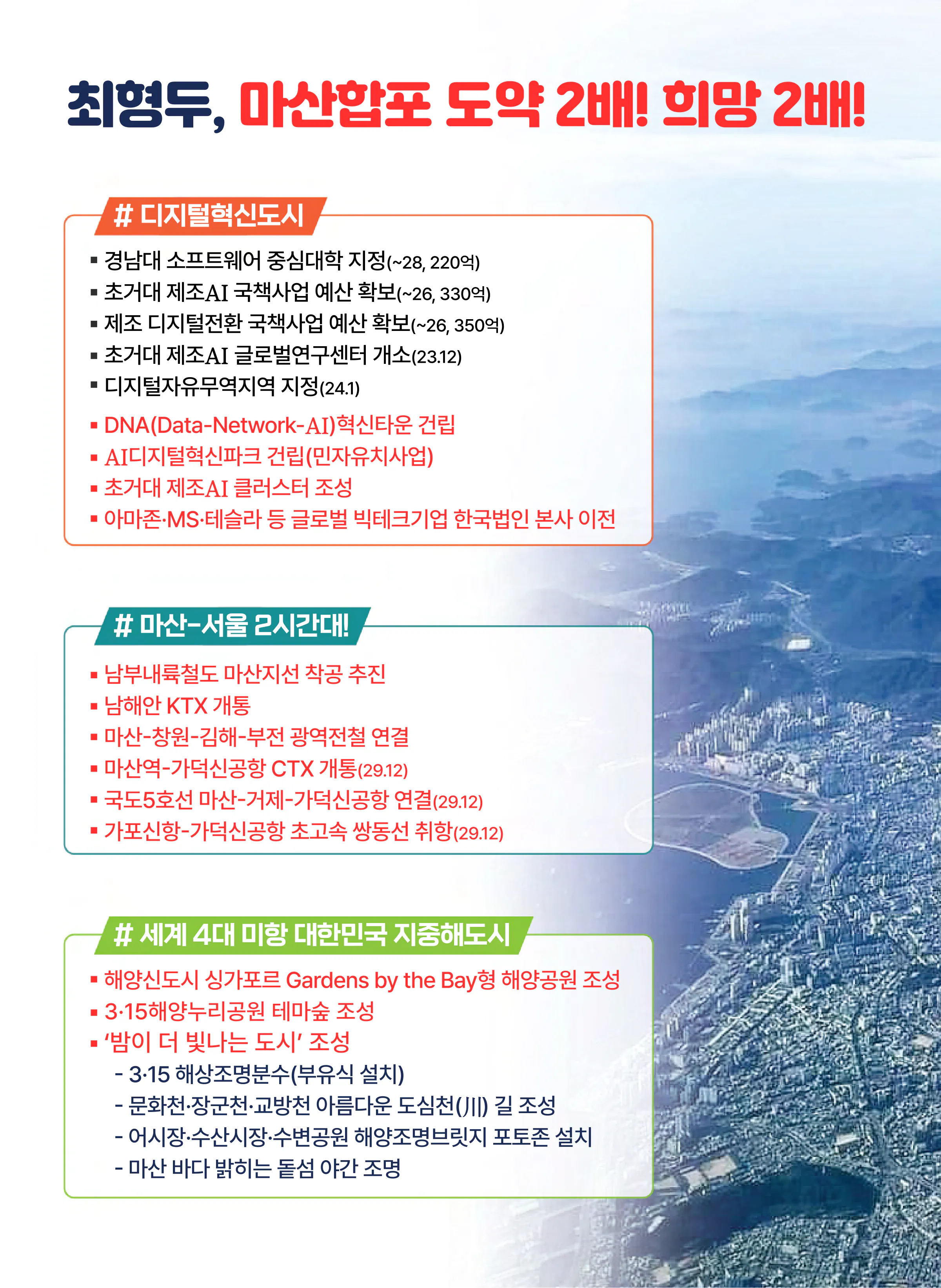최형두 후보 (경남 창원시마산합포구) 2024년 제22대 국회의원선거 선거공보 3면