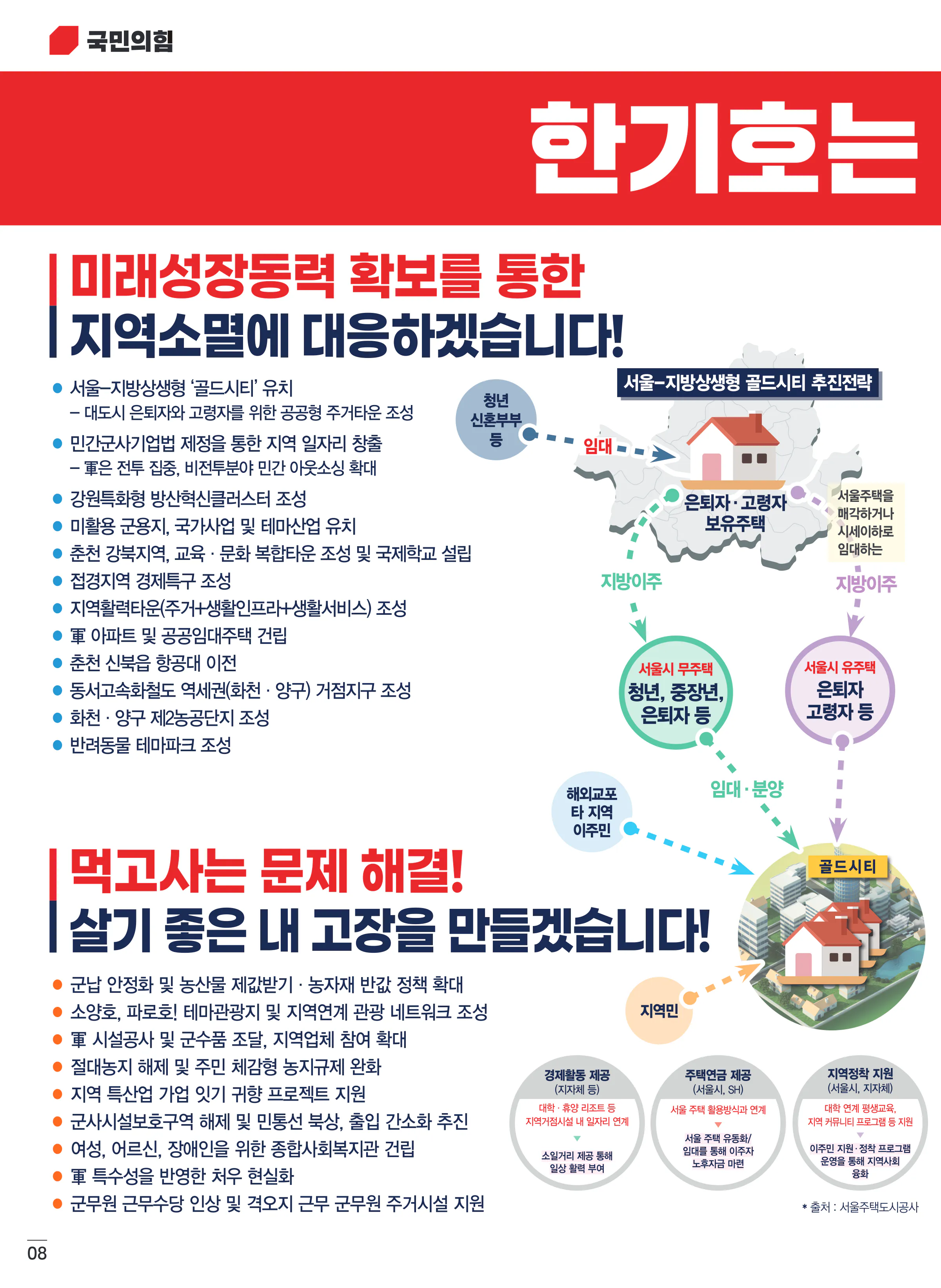 한기호 후보 (강원 춘천시철원군화천군양구군을) 2024년 제22대 국회의원선거 선거공보 7면