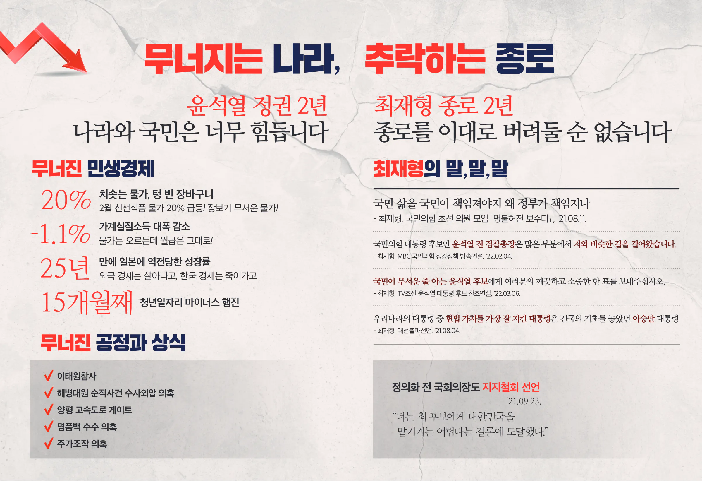곽상언 후보 (서울 종로구) 2024년 제22대 국회의원선거 선거공보 3면