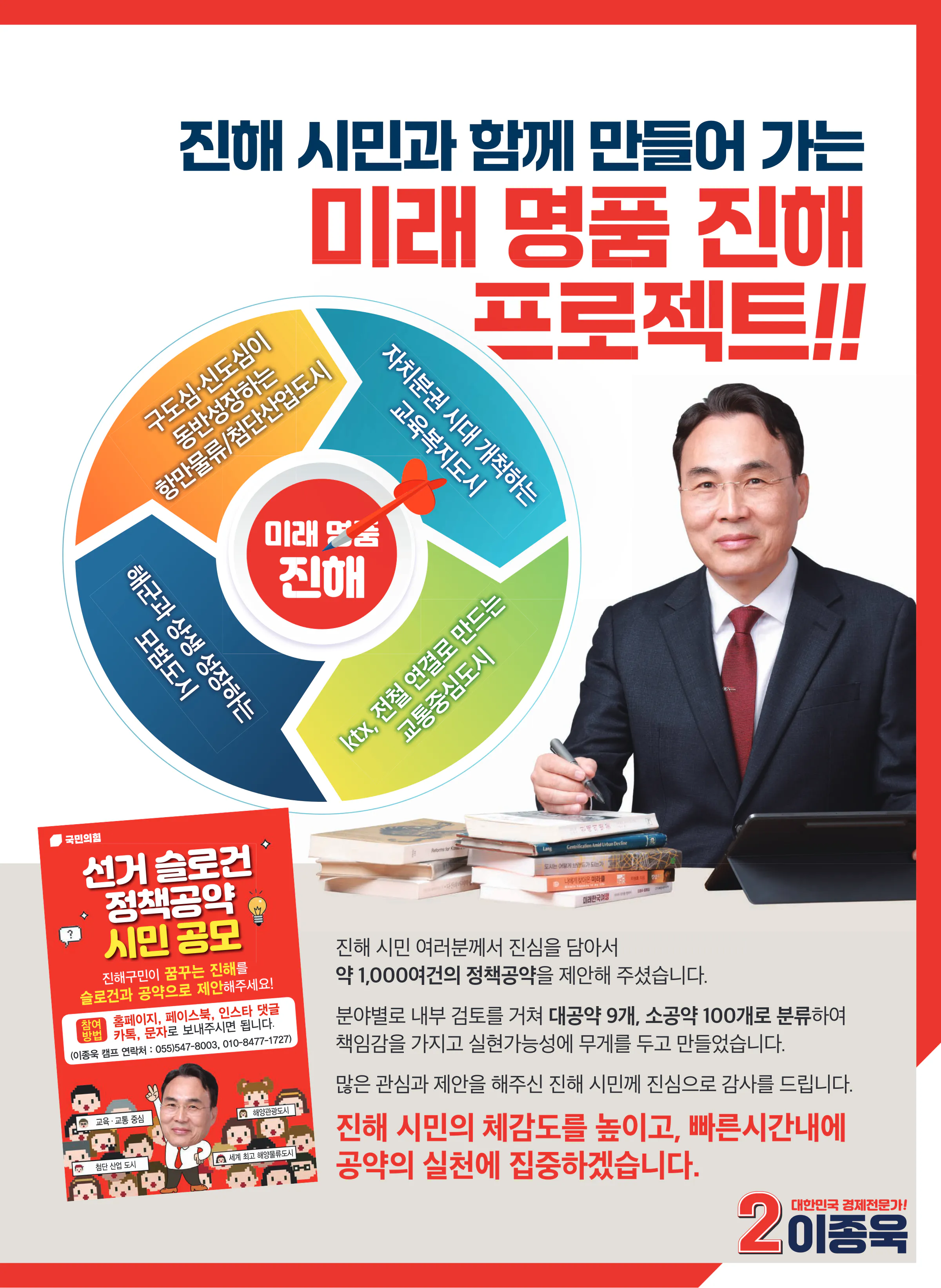 이종욱 후보 (경남 창원시진해구) 2024년 제22대 국회의원선거 선거공보 4면
