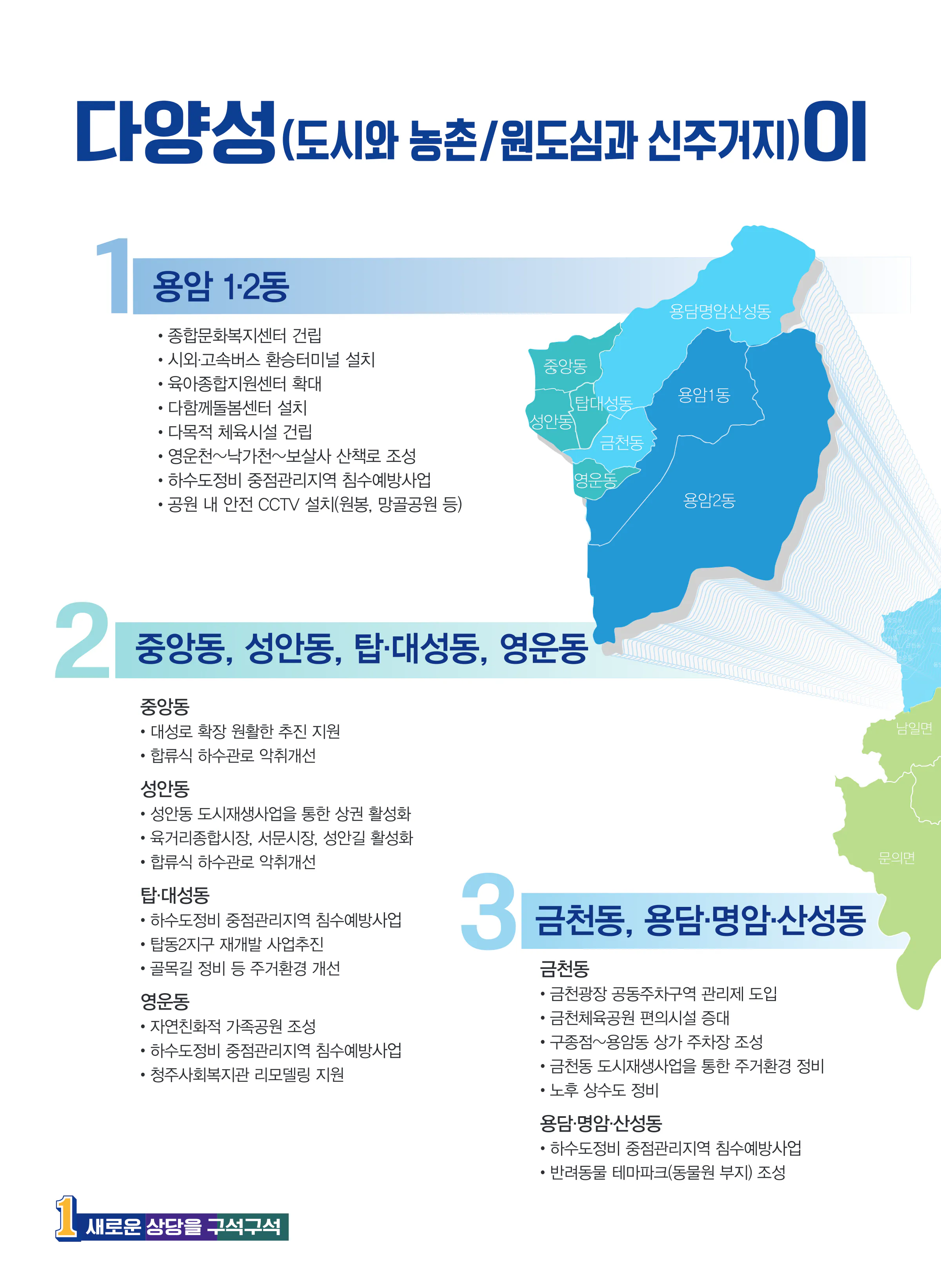 이강일 후보 (충북 청주시상당구) 2024년 제22대 국회의원선거 선거공보 9면