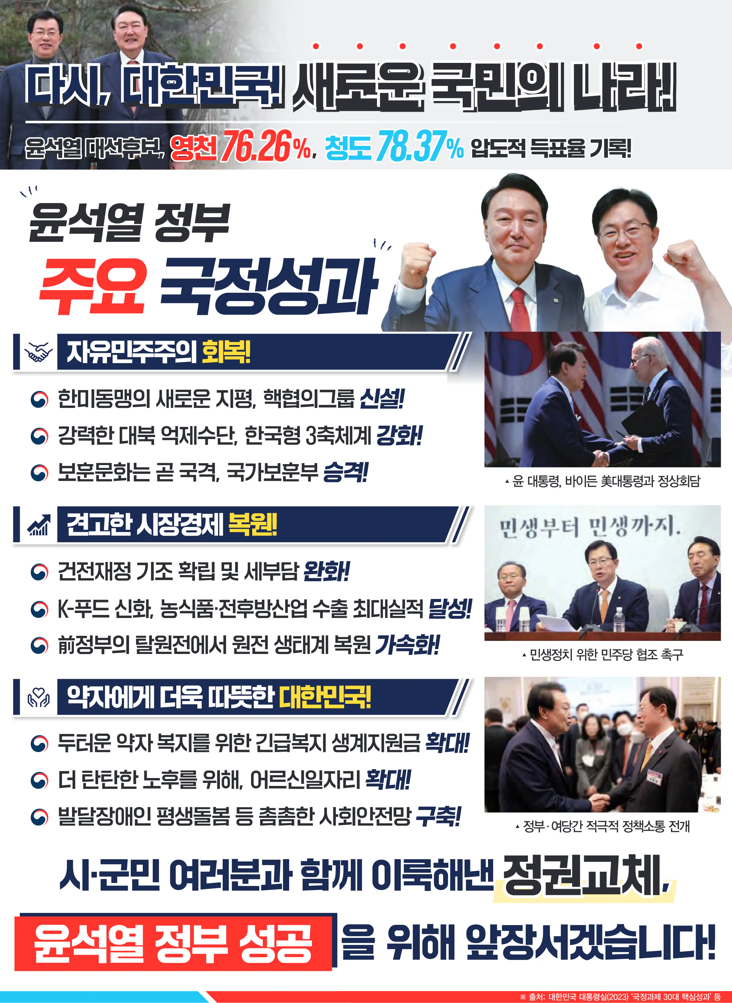 이만희 후보 (경북 영천시청도군) 2024년 제22대 국회의원선거 선거공보 5면