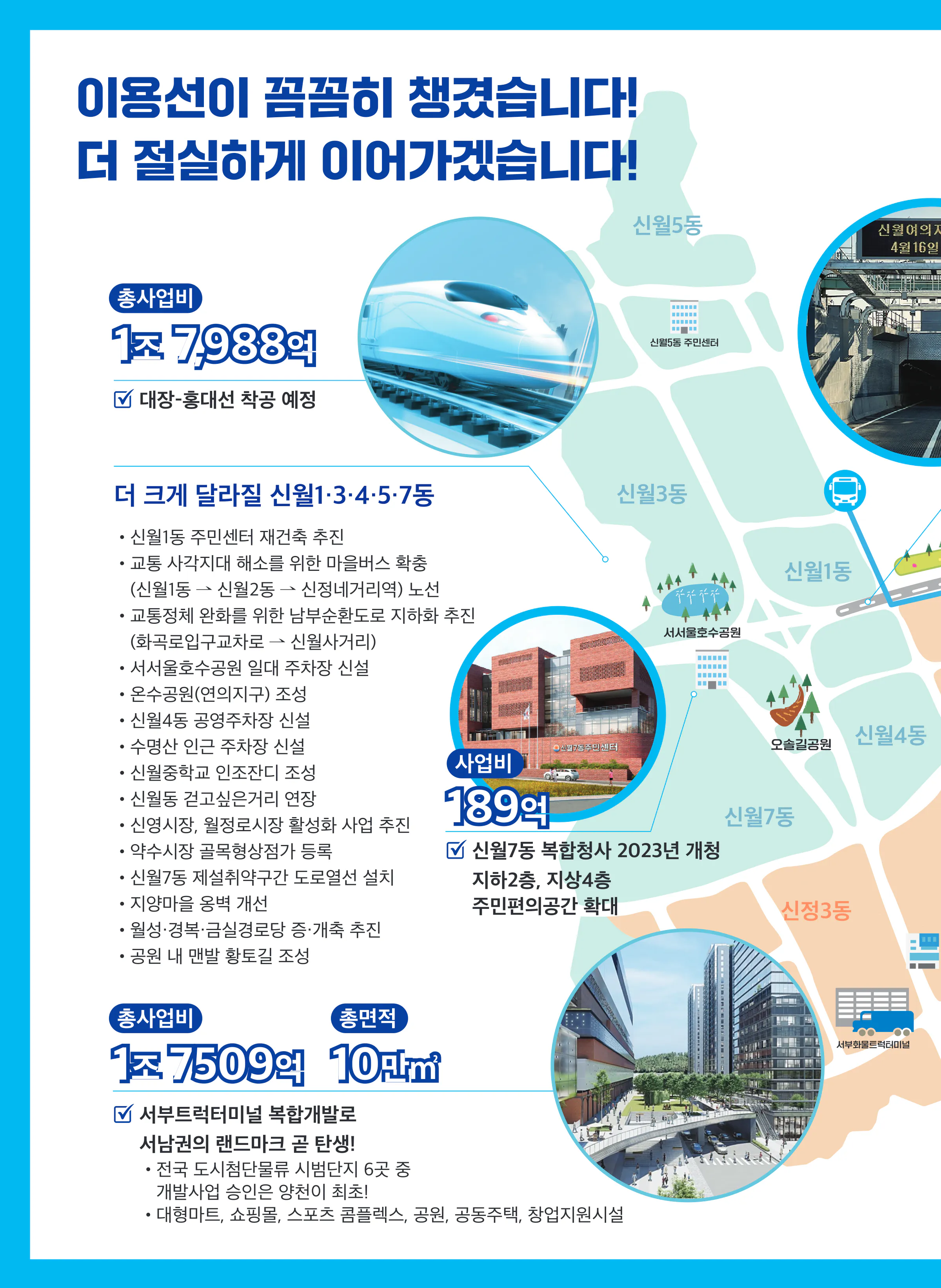 이용선 후보 (서울 양천구을) 2024년 제22대 국회의원선거 선거공보 7면