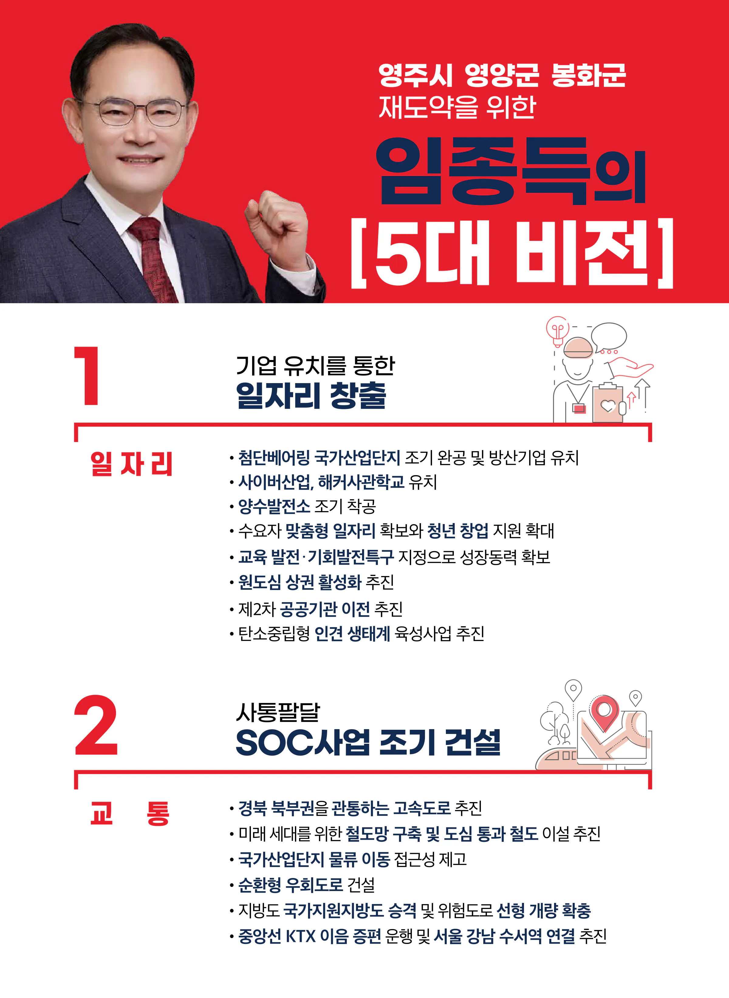 임종득 후보 (경북 영주시영양군봉화군) 2024년 제22대 국회의원선거 선거공보 3면