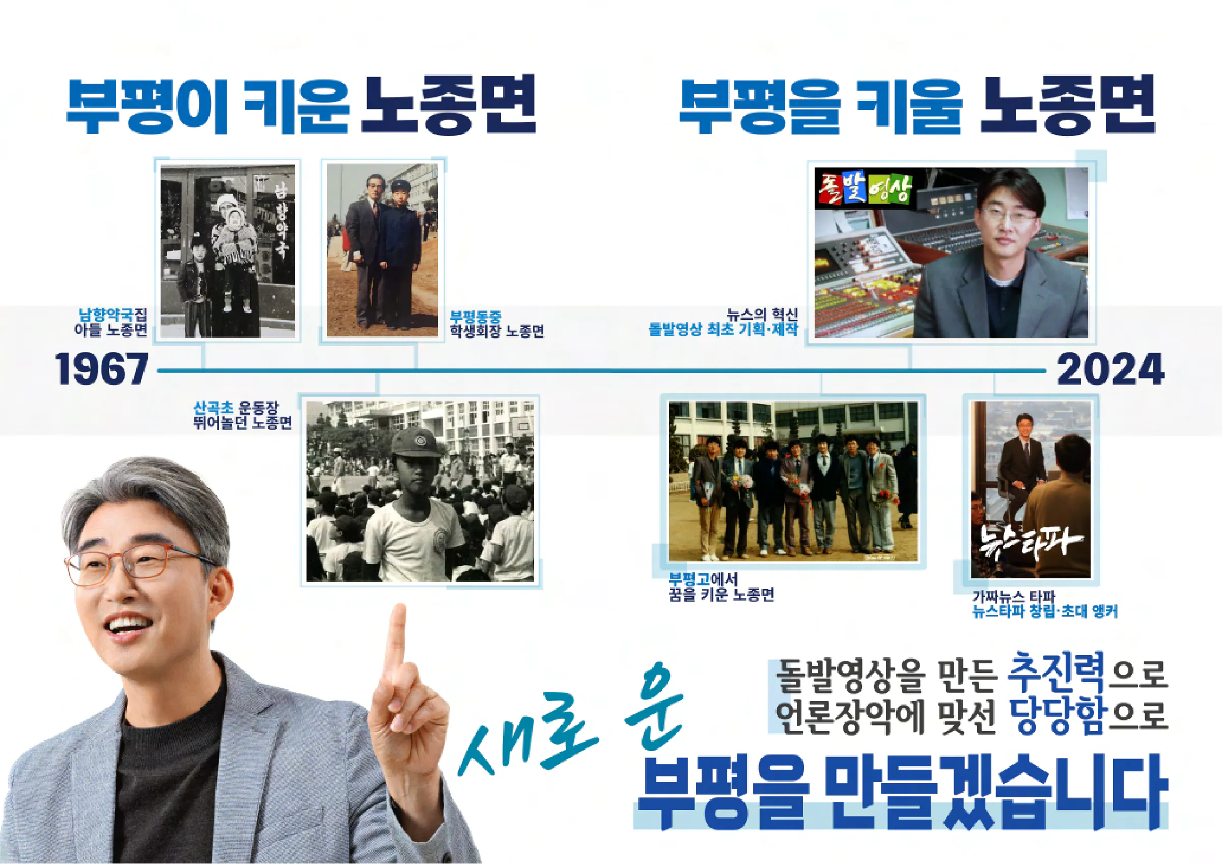 노종면 후보 (인천 부평구갑) 2024년 제22대 국회의원선거 선거공보 4면