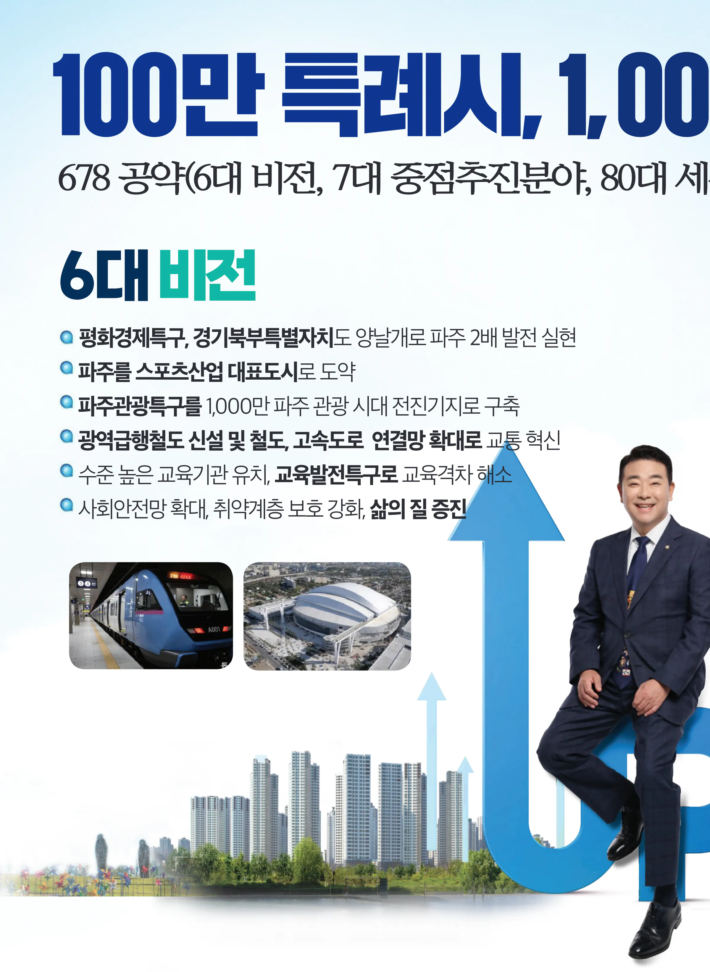 박정 후보 (경기 파주시을) 2024년 제22대 국회의원선거 선거공보 7면