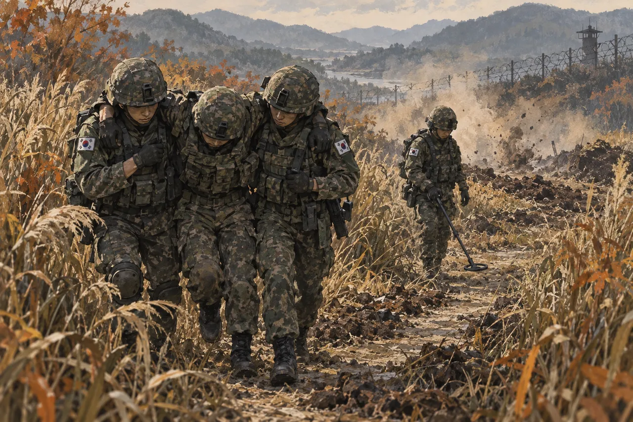 DMZ 지뢰 폭발…북한 소행? 아직 모른다?