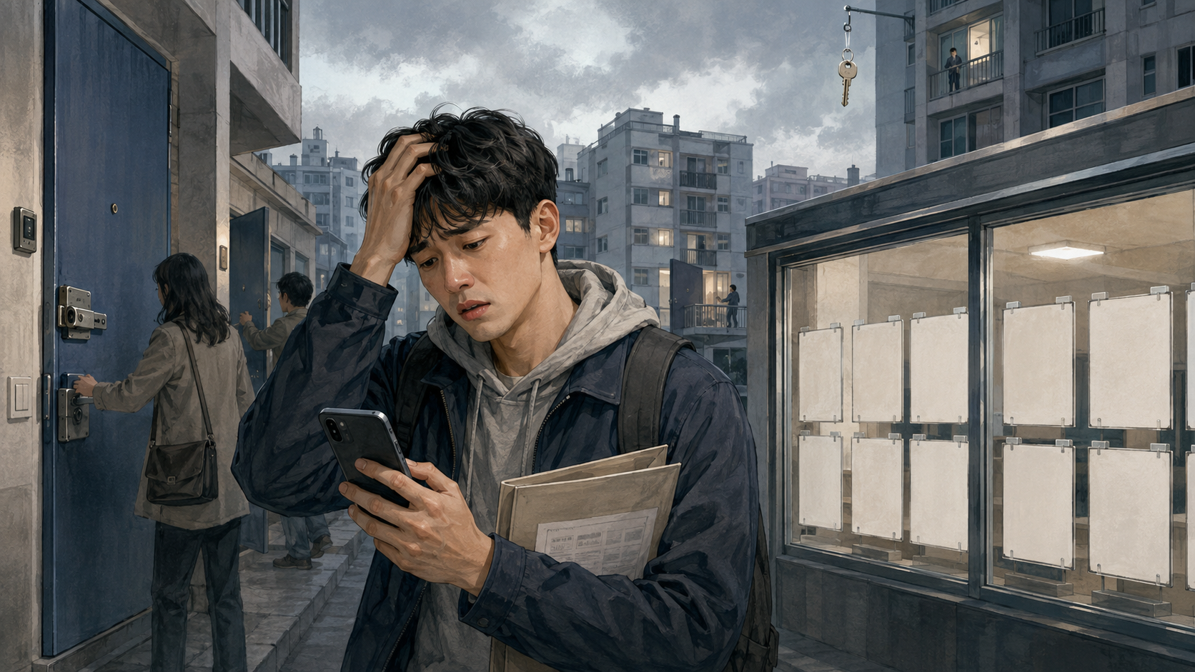 전세 매물은 사라지고 월세 부담은 커지는 가운데, 청년 임차인이 빈 매물판 앞에서 막막해하고 있습니다. 다주택자 규제가 집값 안정책일까요 전월세 공급을 줄인 원인일까요? #전세난 #다주택자규제 #부동산정책 #청년주거 #이재명 #국토부 #부동산 #집값 #국모