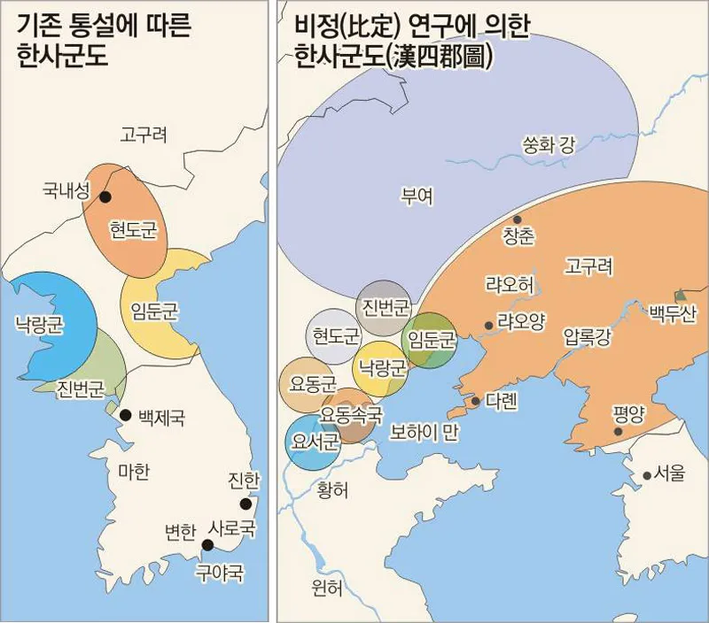 [토론 제안서] 한사군(漢四郡) 위치 비정 논쟁과 역사주권 확립