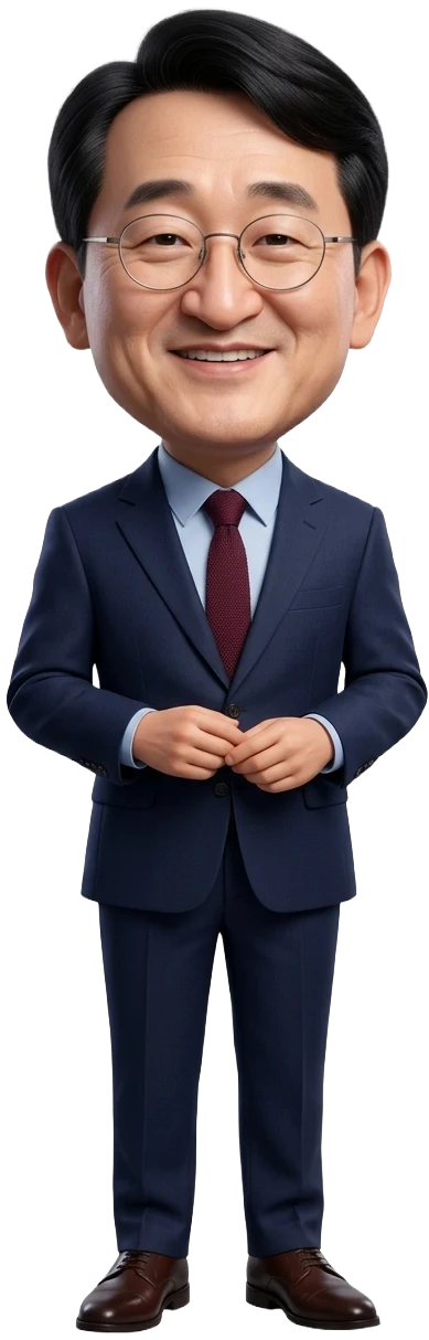 차규근 국회의원(조국혁신당 비례대표)을 표현한 국모(KUKMO) 캐릭터 이미지