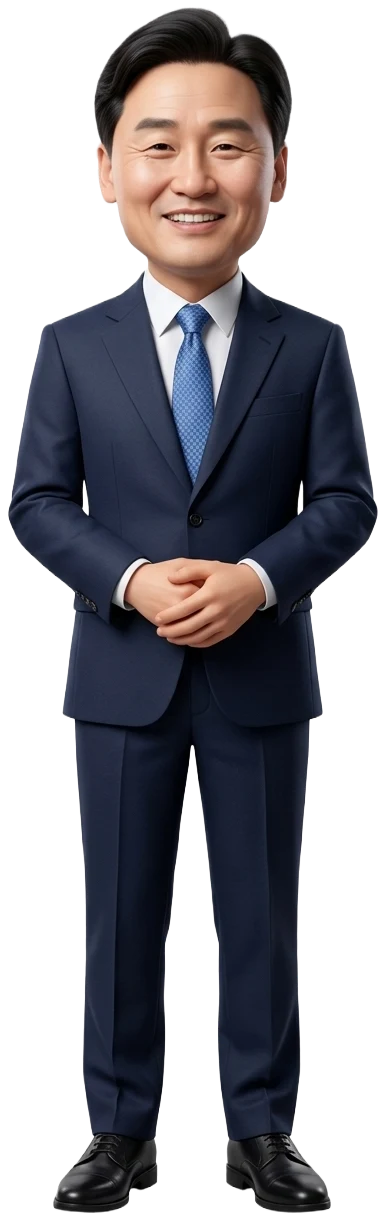 김영진 국회의원(더불어민주당 경기 수원시병)을 표현한 국모(KUKMO) 캐릭터 이미지