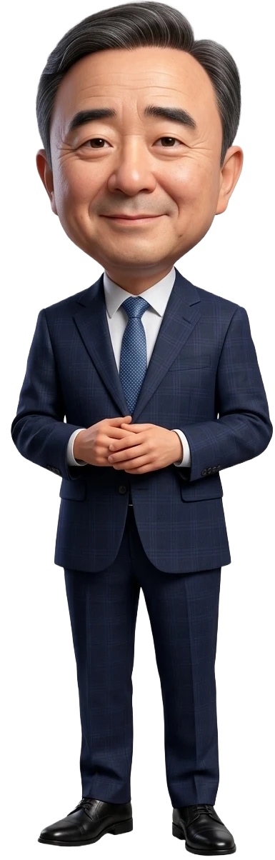 임문영 국회의원(더불어민주당 광주 광산구을)을 표현한 국모(KUKMO) 캐릭터 이미지