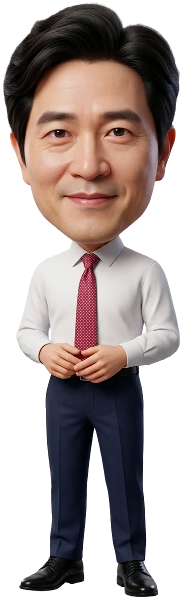 박성훈 국회의원(국민의힘 부산 북구을)을 표현한 국모(KUKMO) 캐릭터 이미지